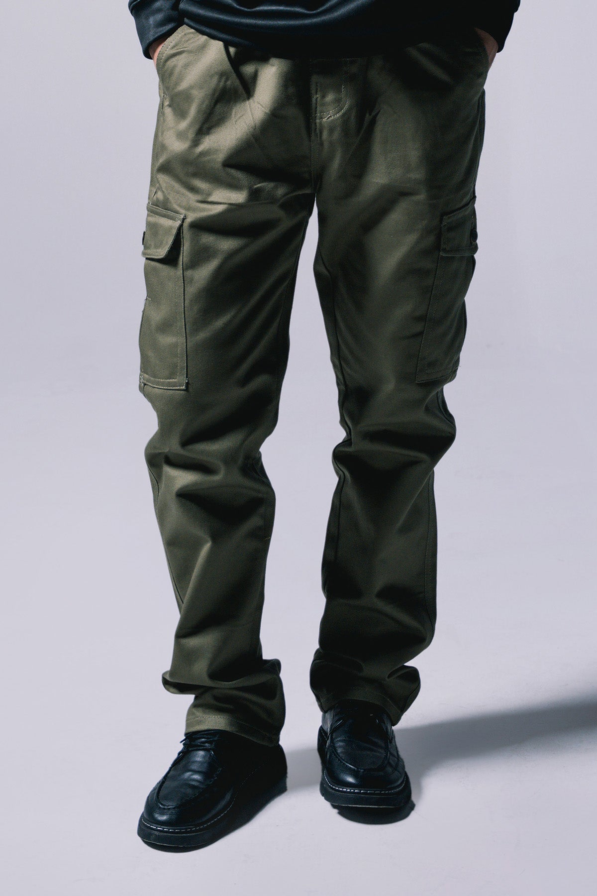 Cargo Jeans | Olive
