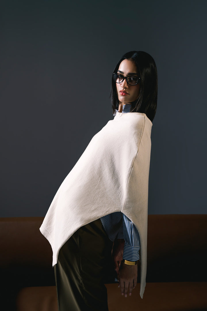 Poncho | Cream