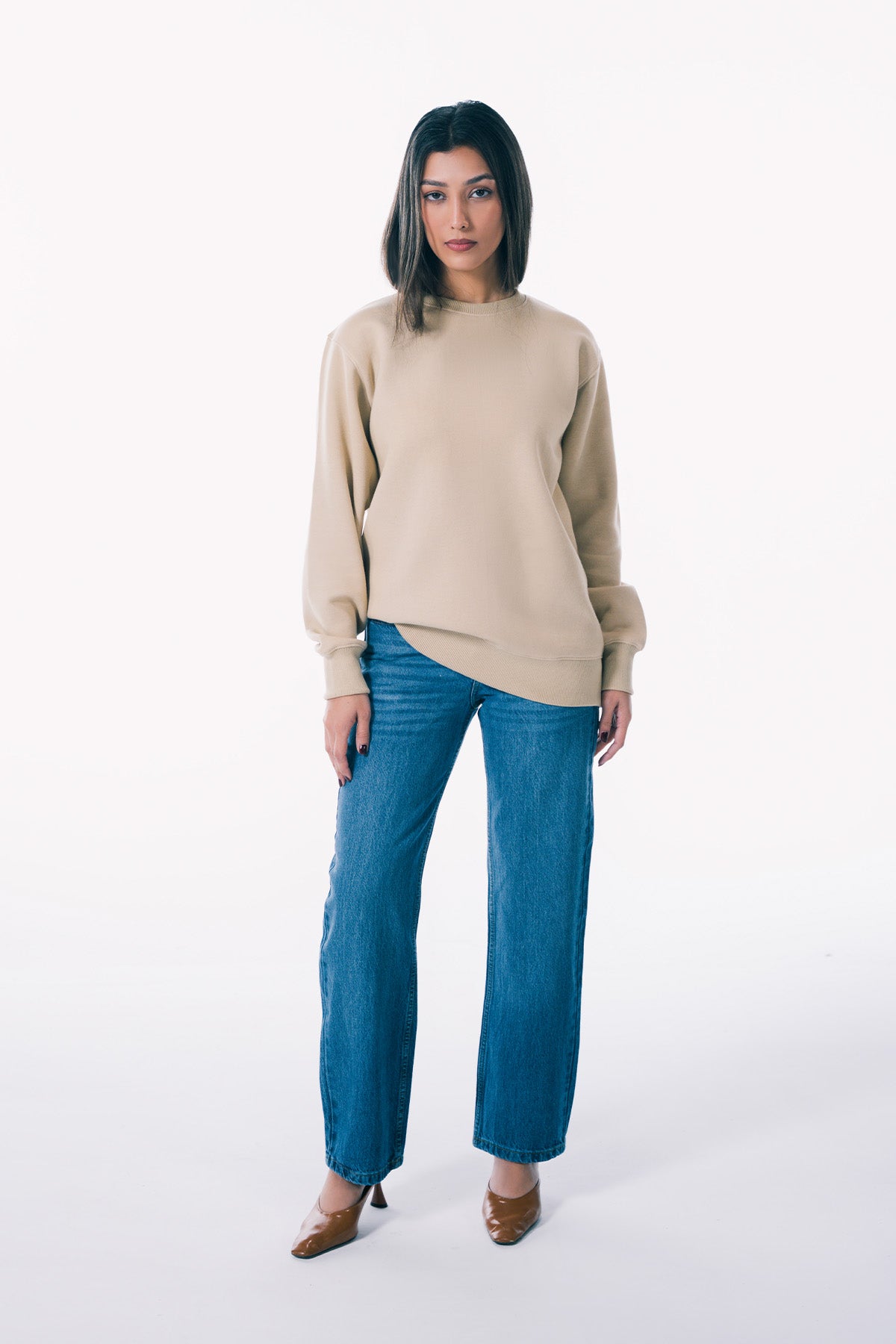 Baggy fit jeans |  Medium Blue