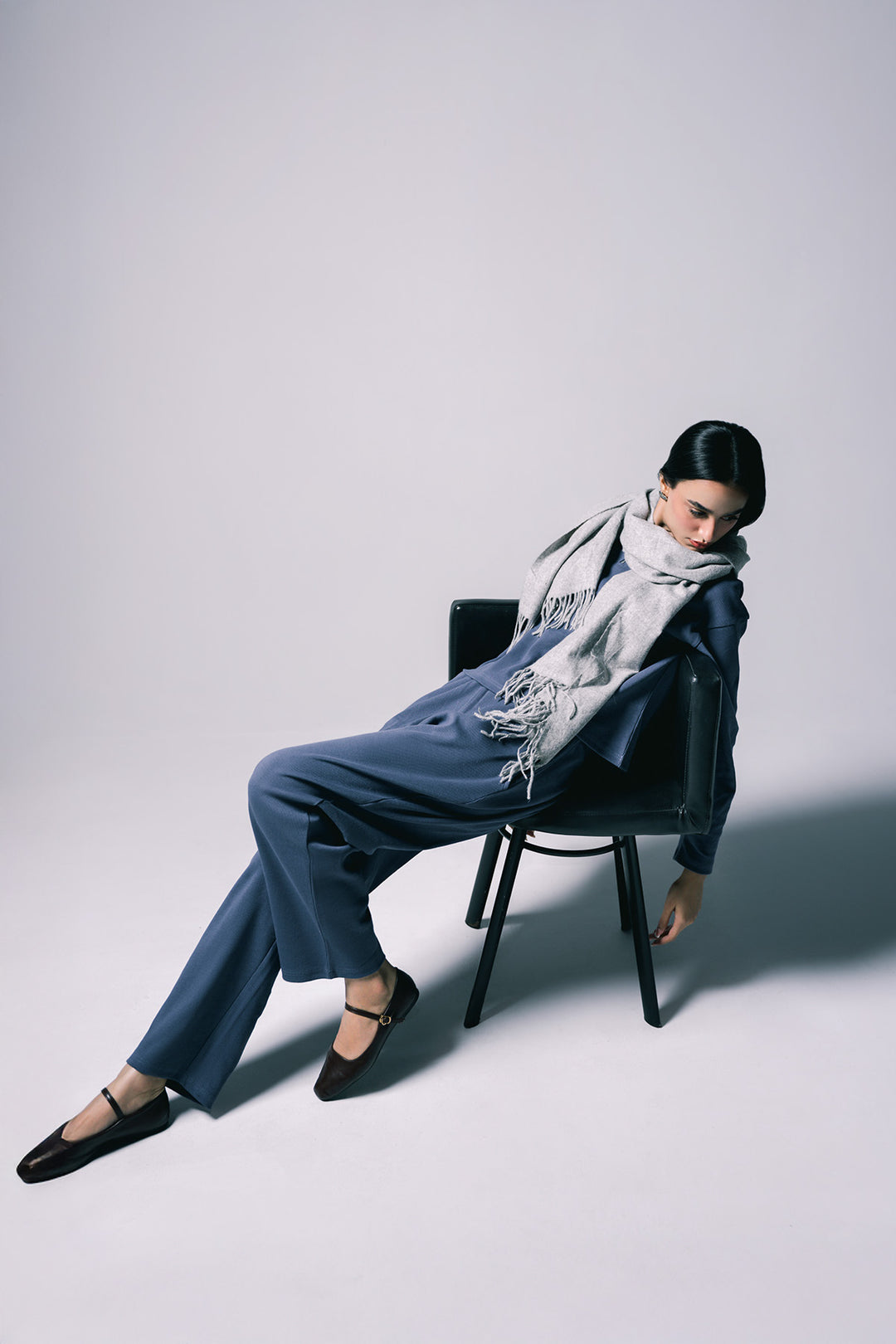 Ribbed Coord set | Blue