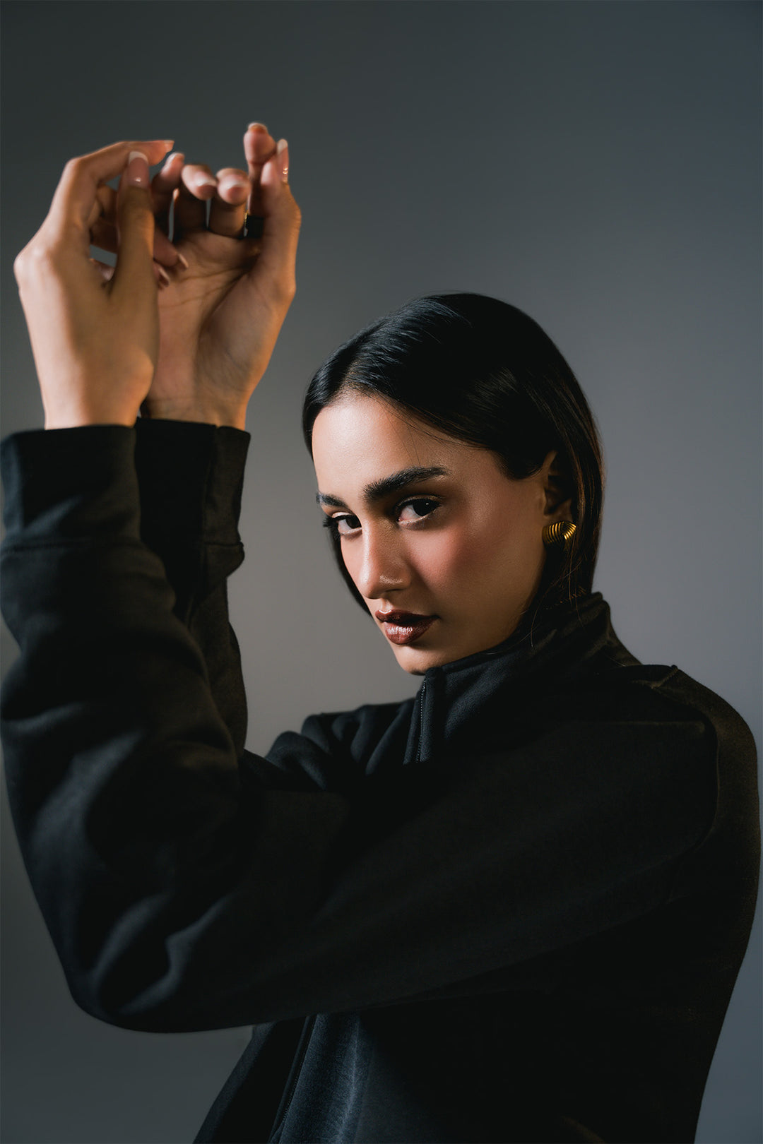 Unisex Zipper Jacket | Black