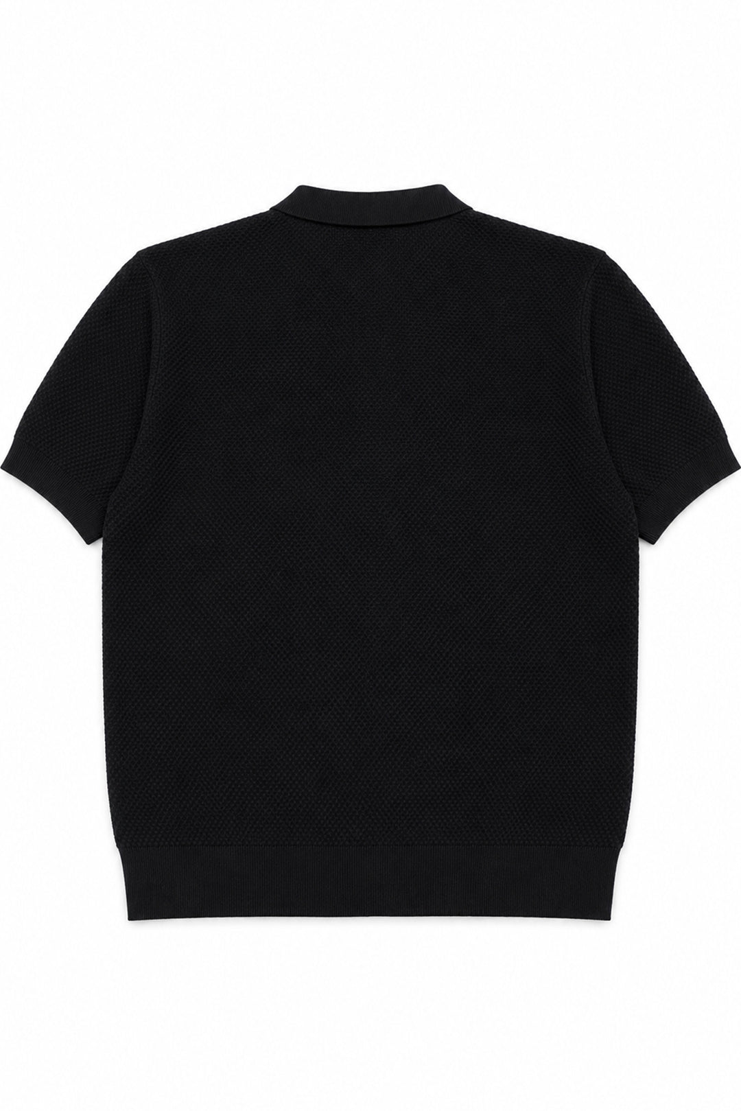 V Neck Knitted Men Polo Shirt