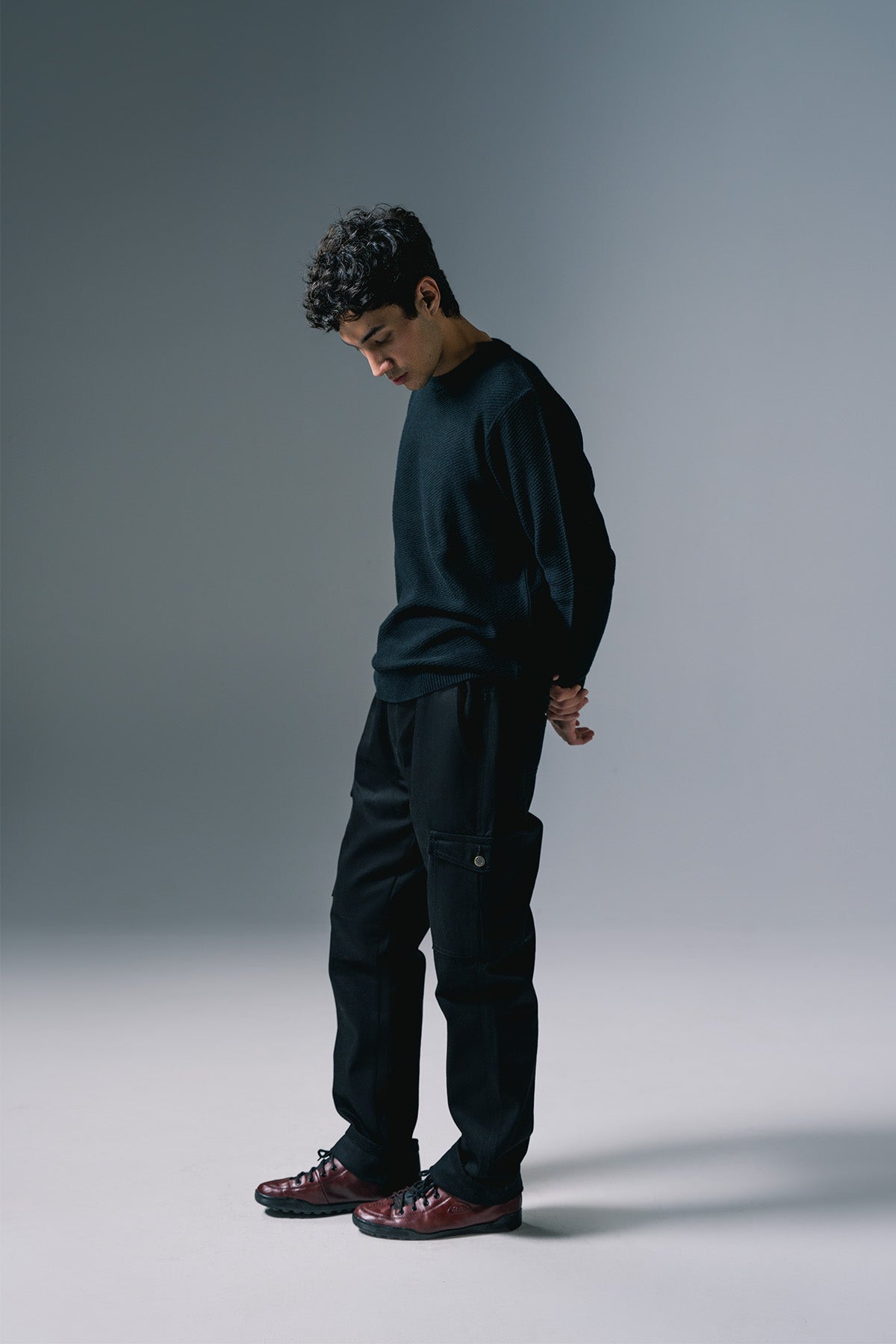 Cargo Jeans | Black