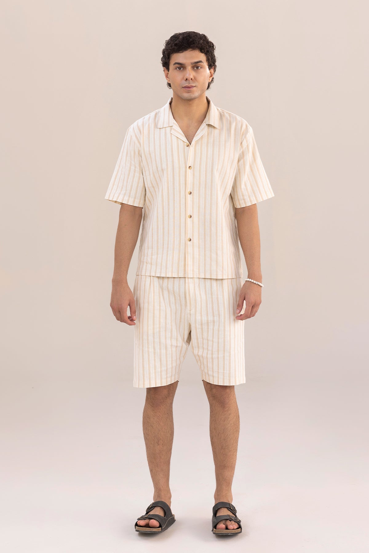 Resort Button Down Shirt - Caramel
