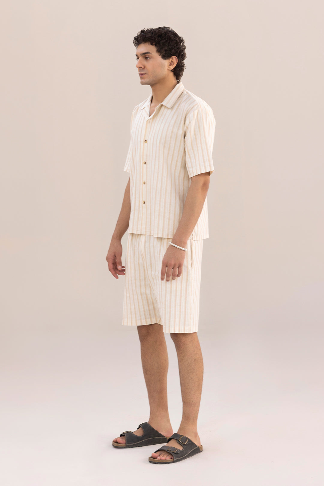 Resort Button Down Shirt - Caramel