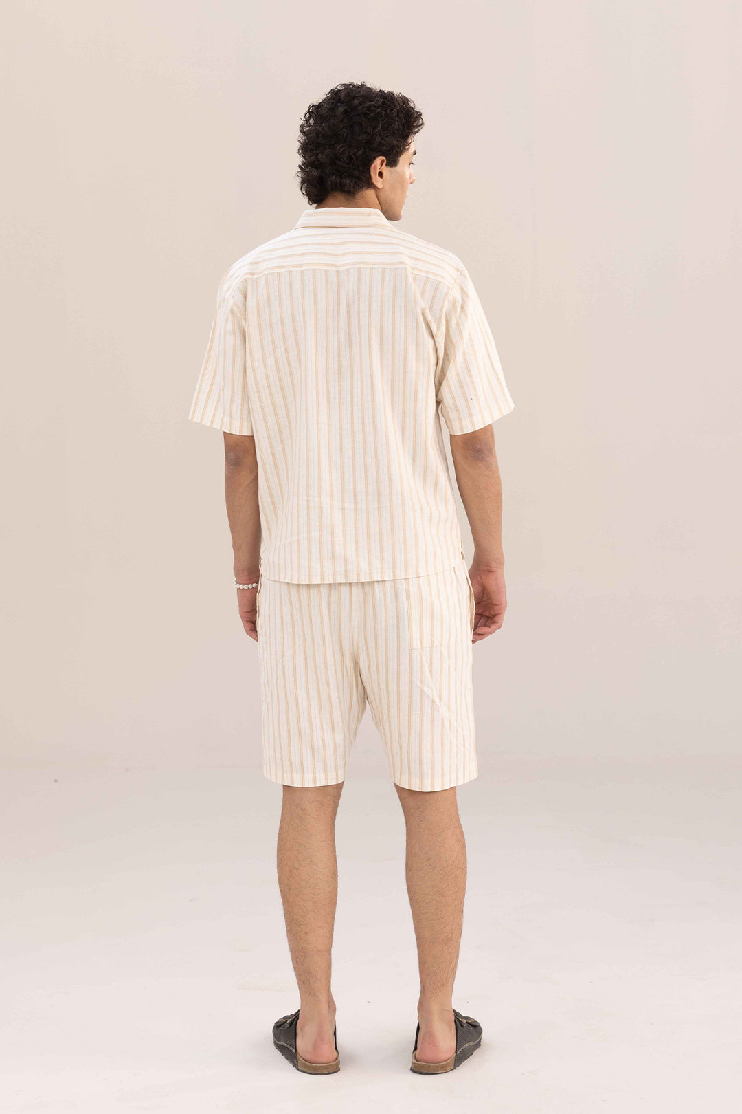 Resort Button Down Shirt - Caramel