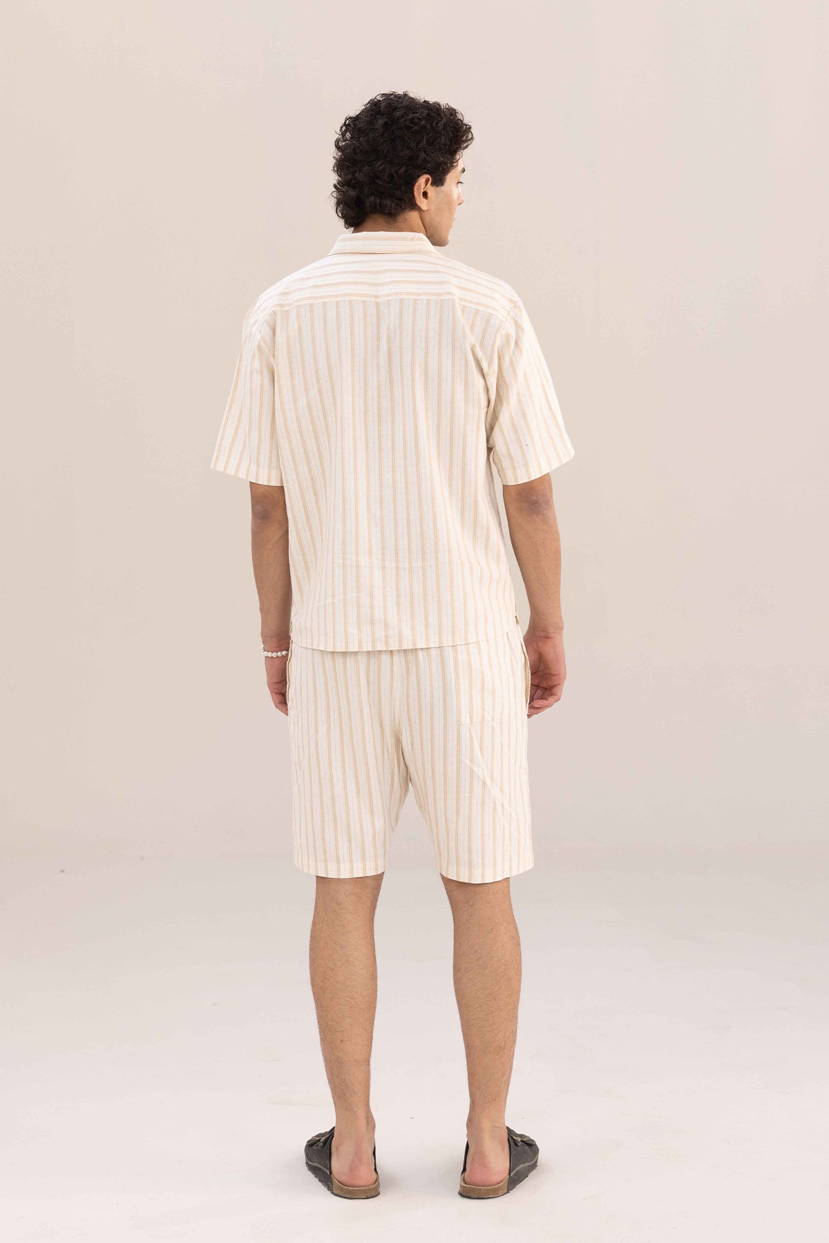 Resort Button Down Shirt - Caramel