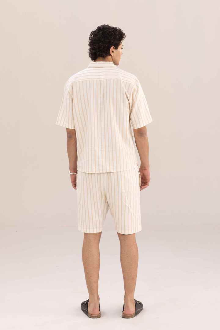 Resort Button Down Shirt - Caramel