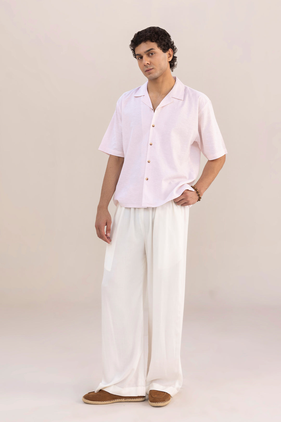 Resort Button down Shirt - Pink