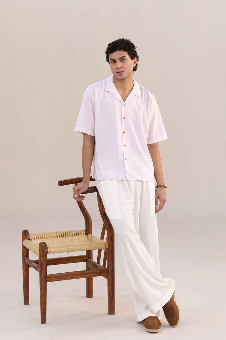 Resort Button down Shirt - Pink