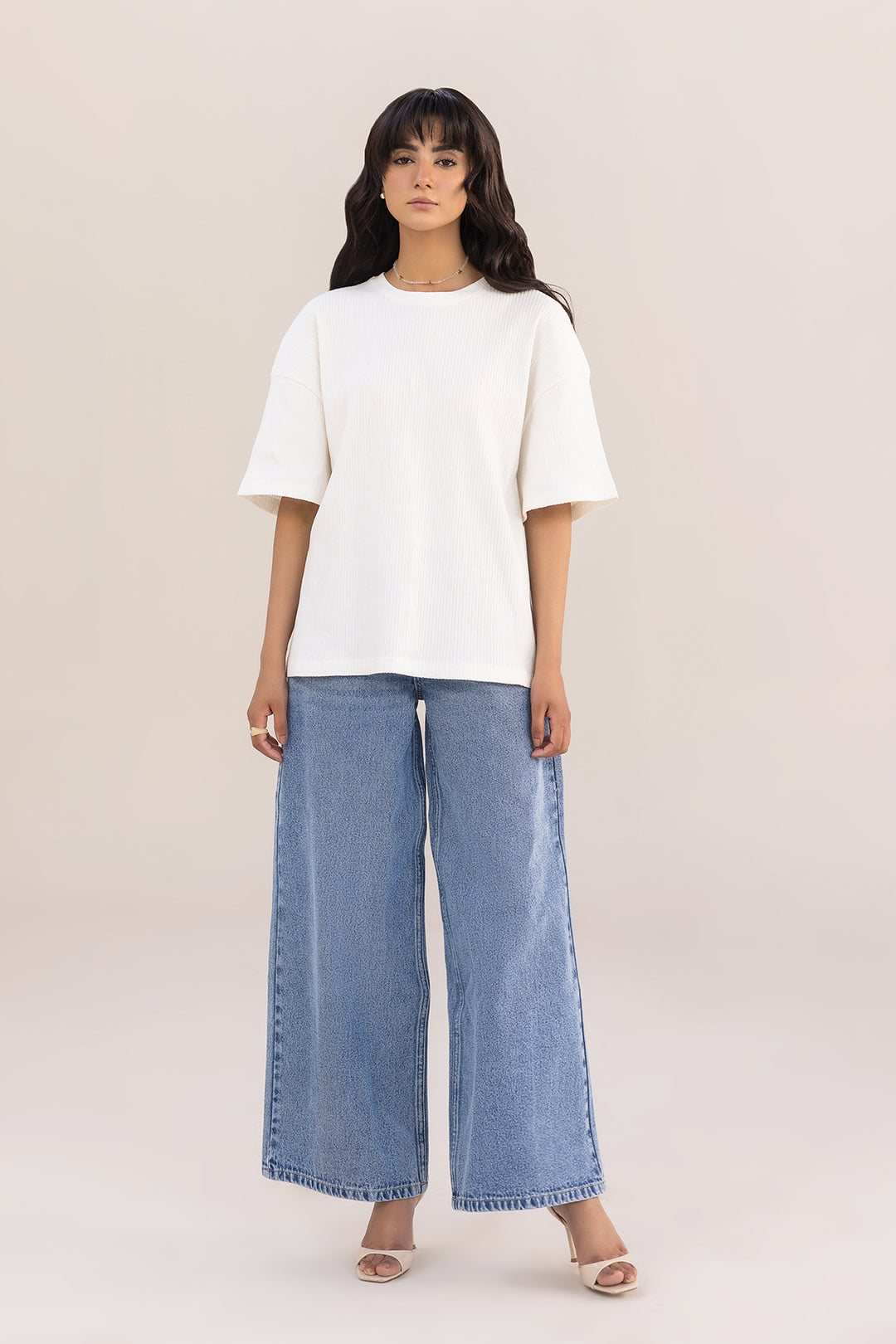 Relaxed Tee shirt - White