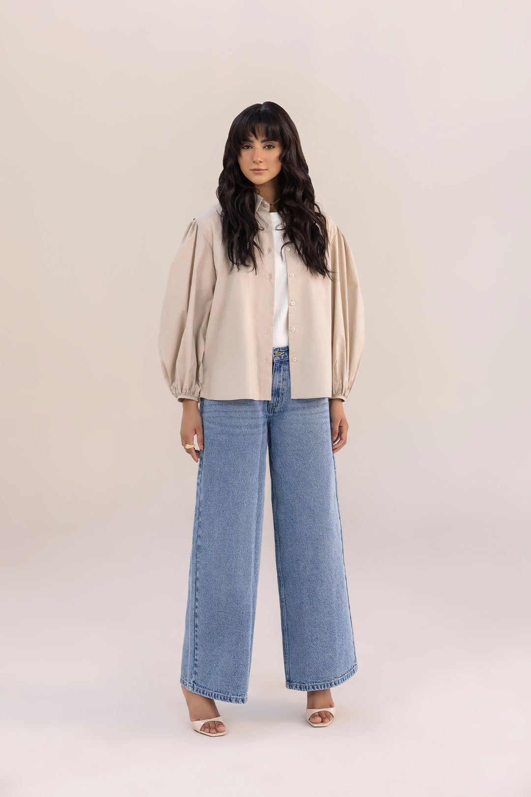 Baggy jeans - Mid Blue