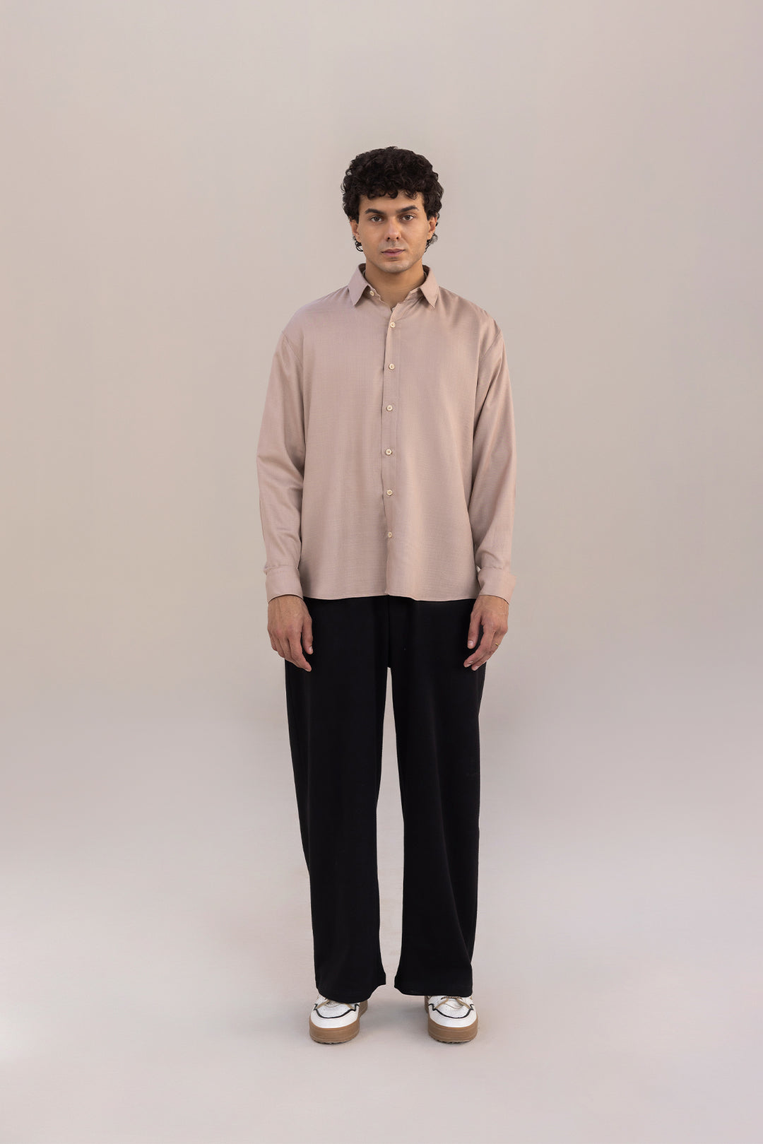Button down shirt - Beige