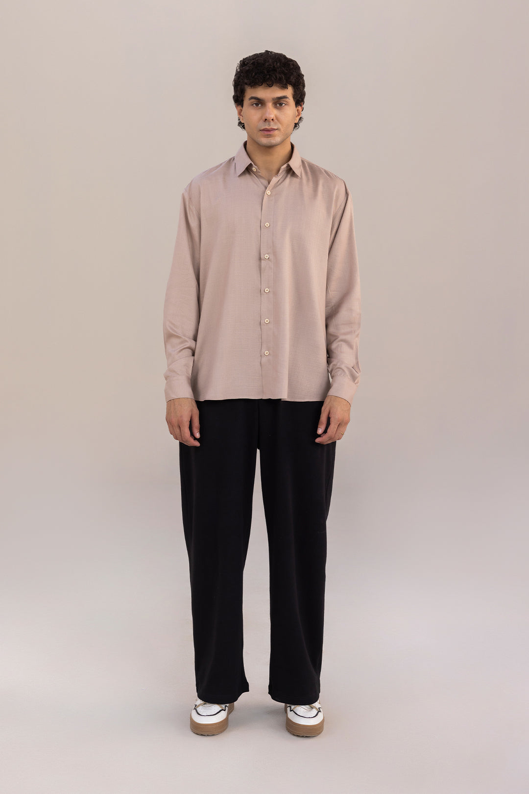 Button down shirt - Beige