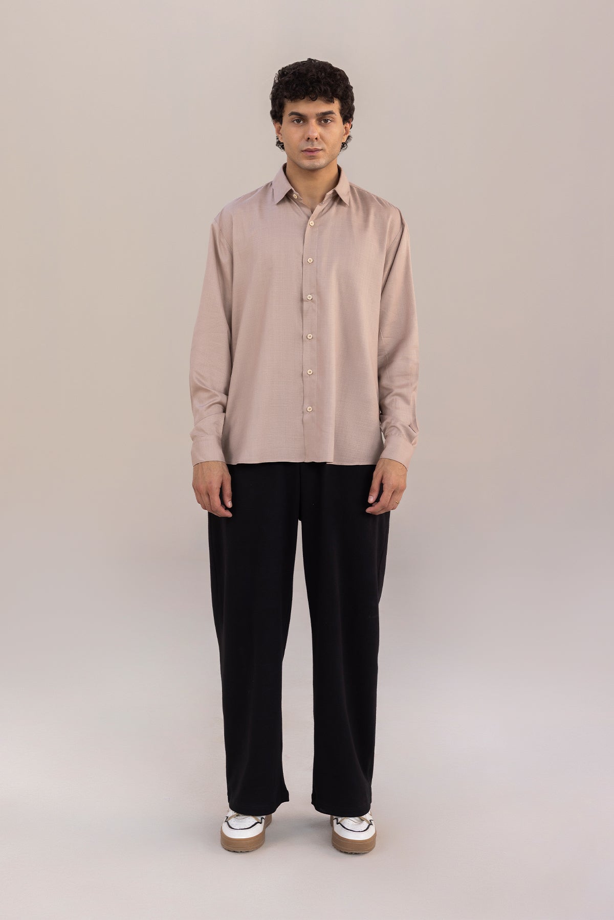 Button down shirt - Beige