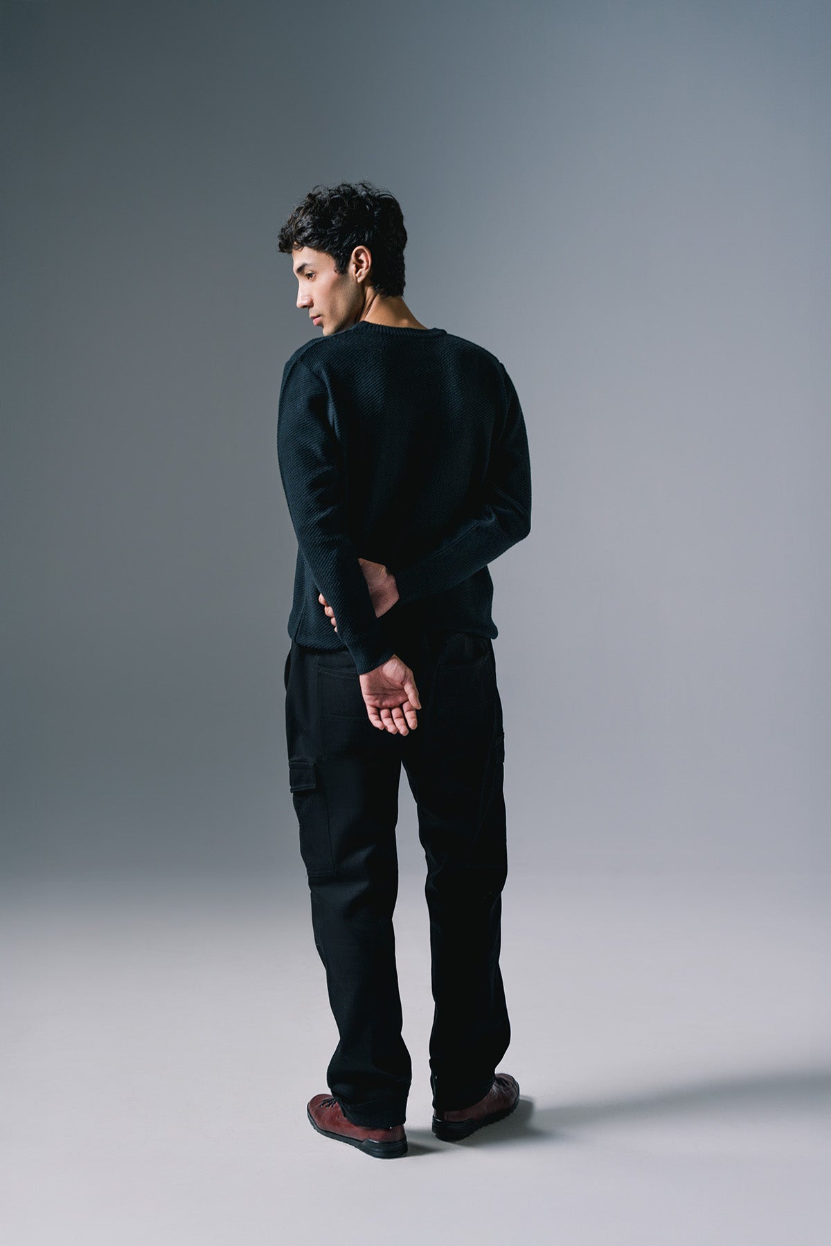 Cargo Jeans | Black