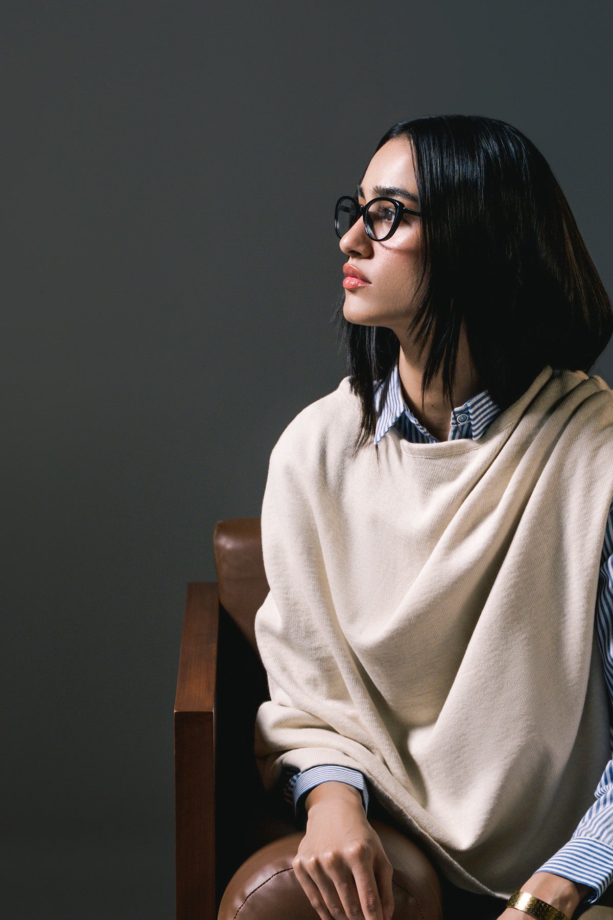 Poncho | Cream