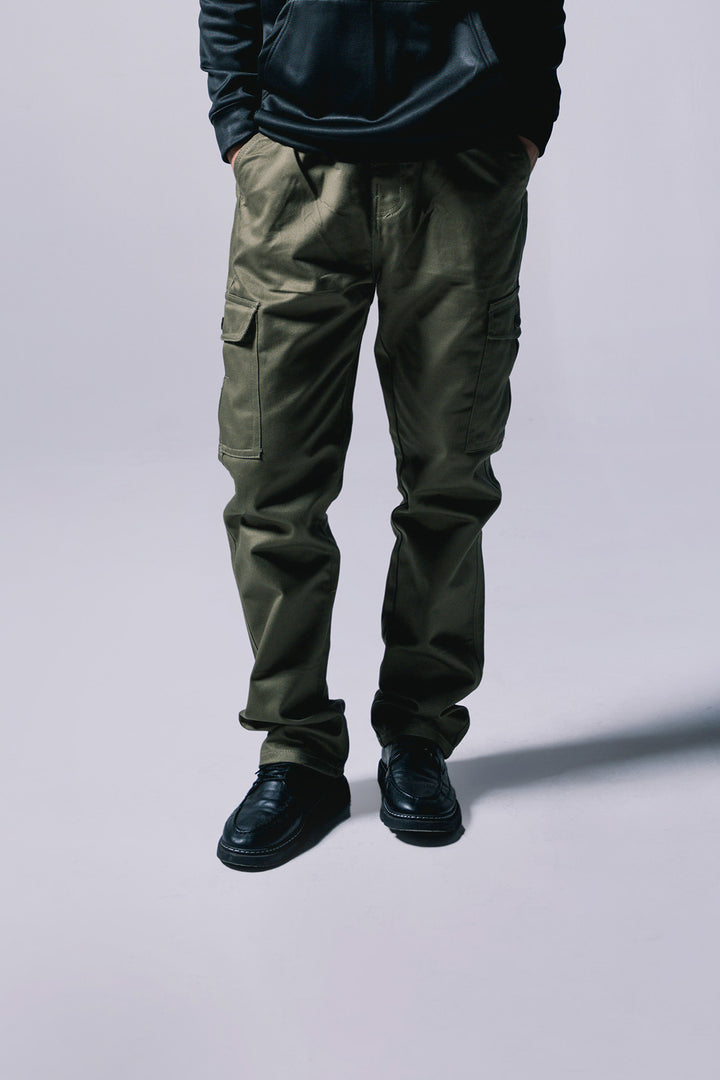 Cargo Jeans | Olive