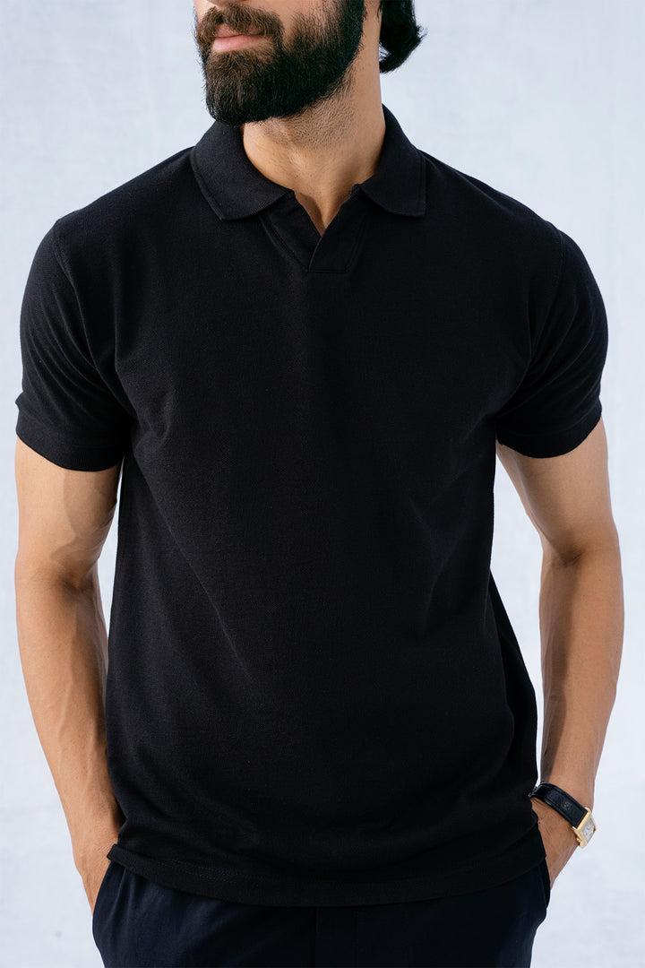 Black V Neck