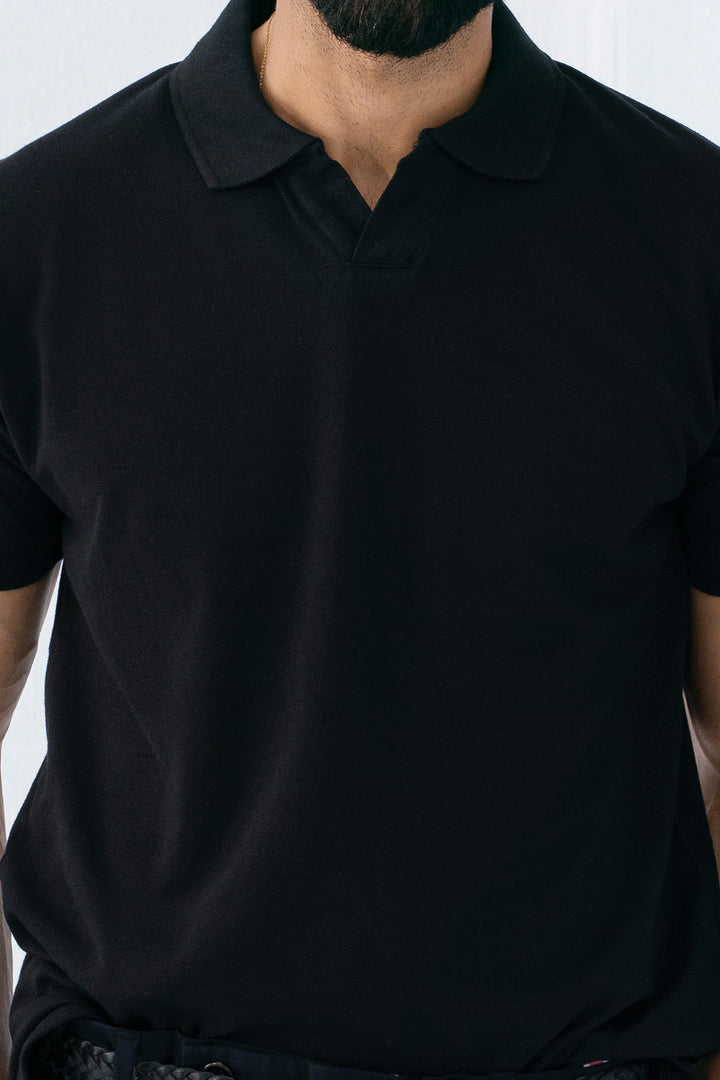 Black V Neck