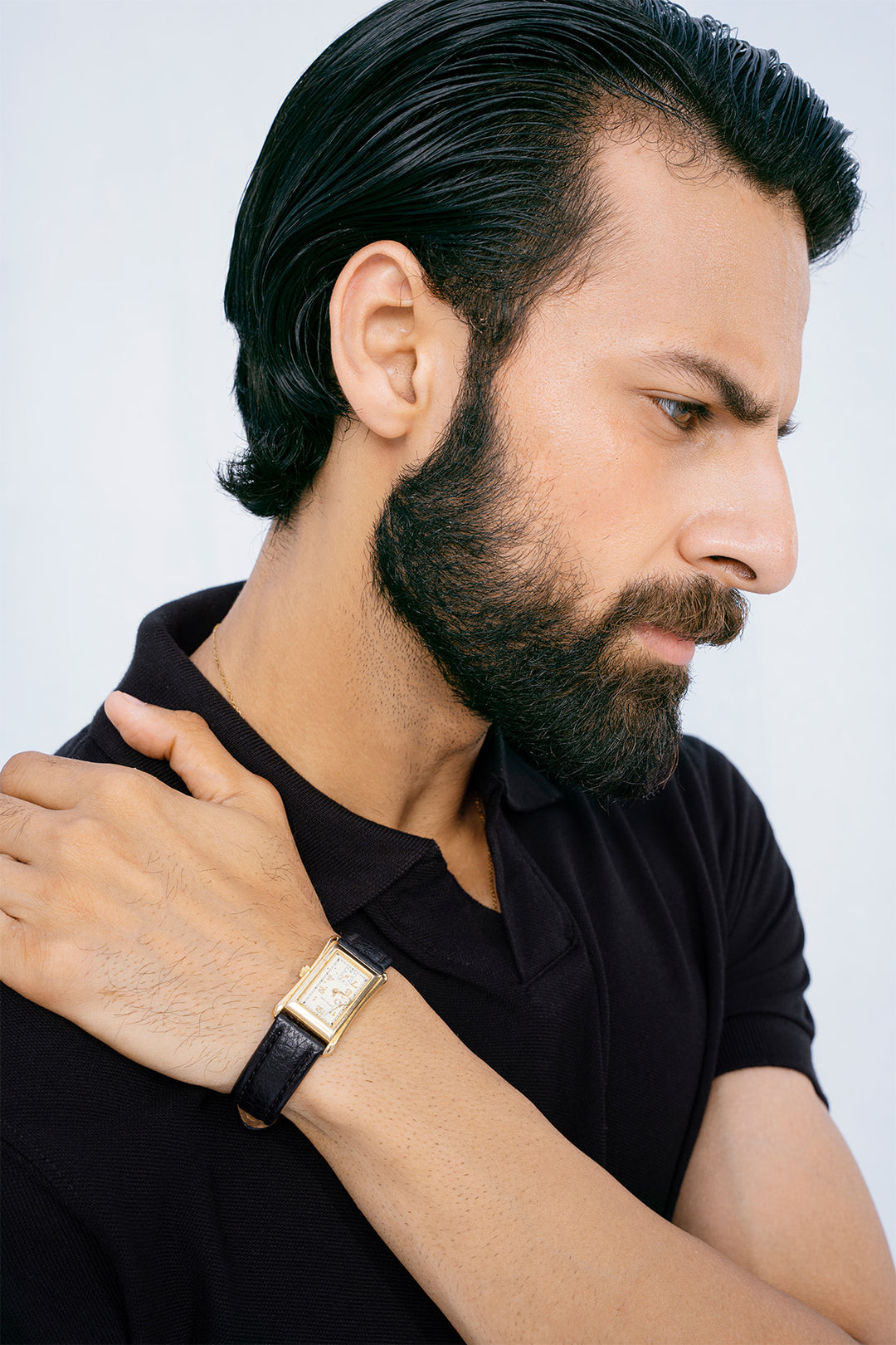 Black V Neck