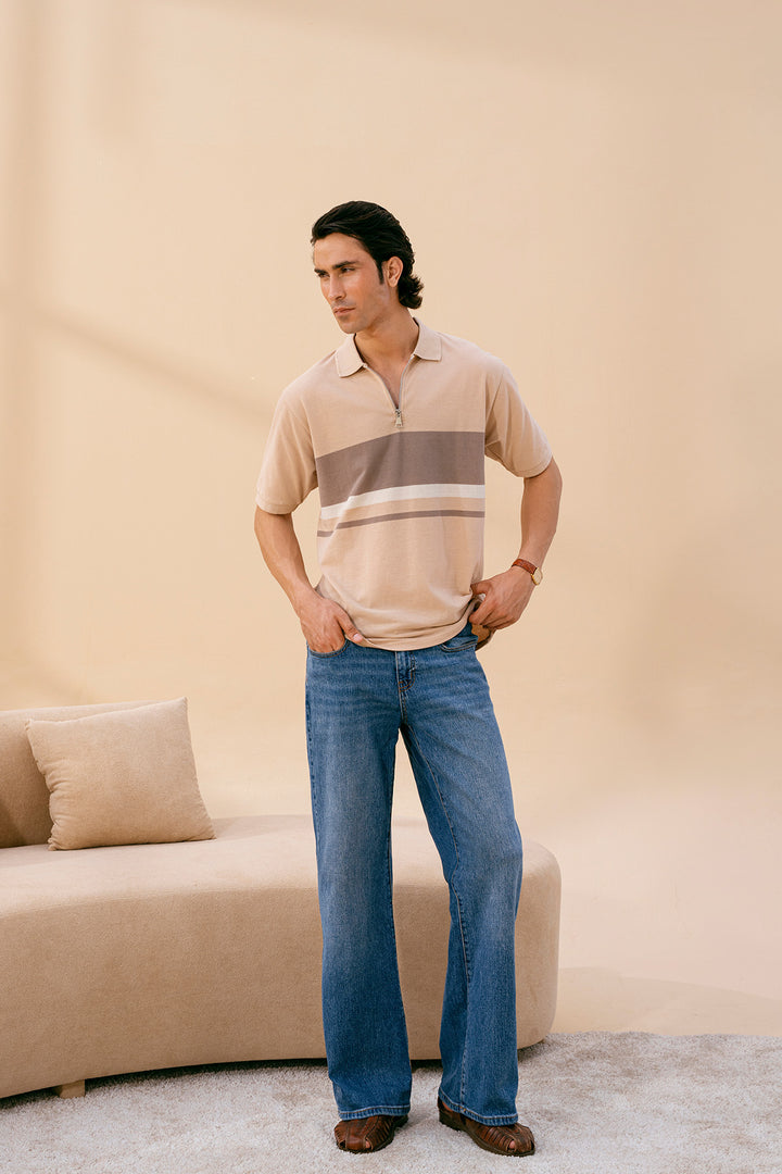 Striped Polo Shirt