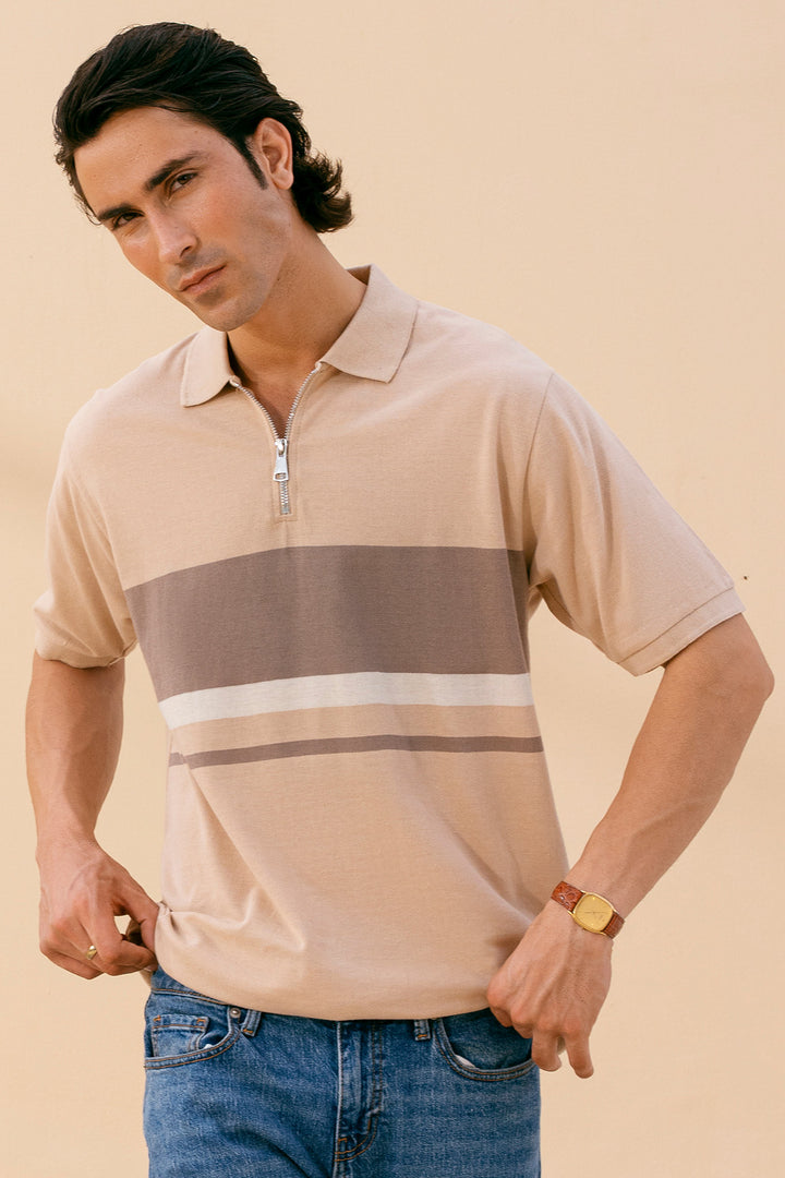 Striped Polo Shirt