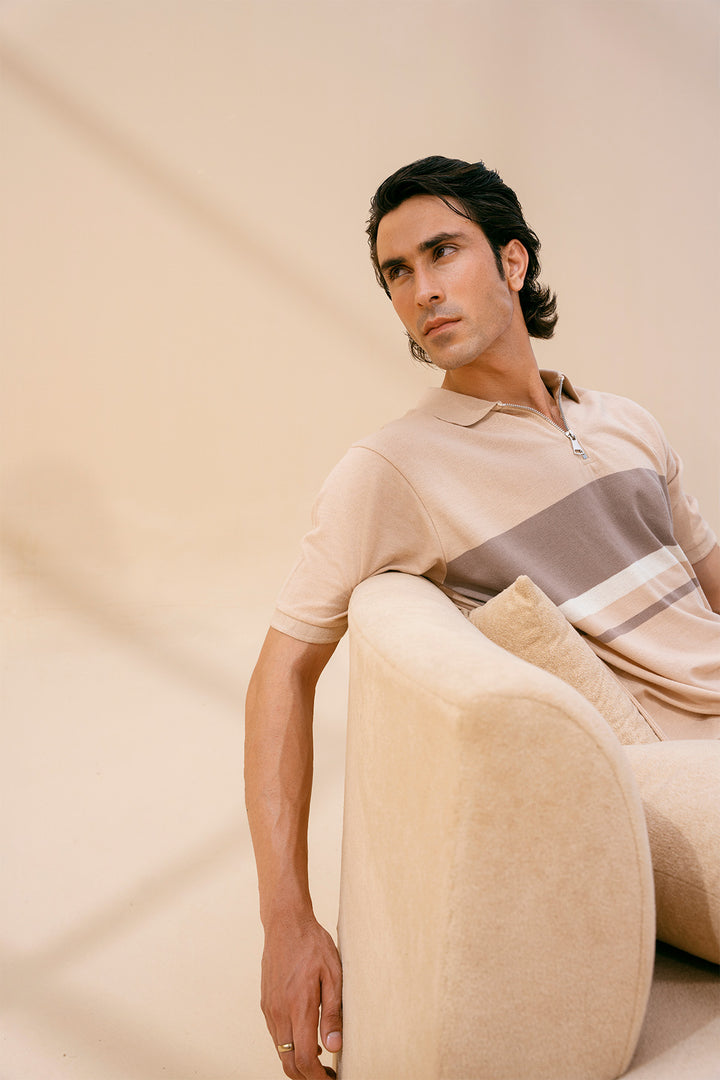 Striped Polo Shirt