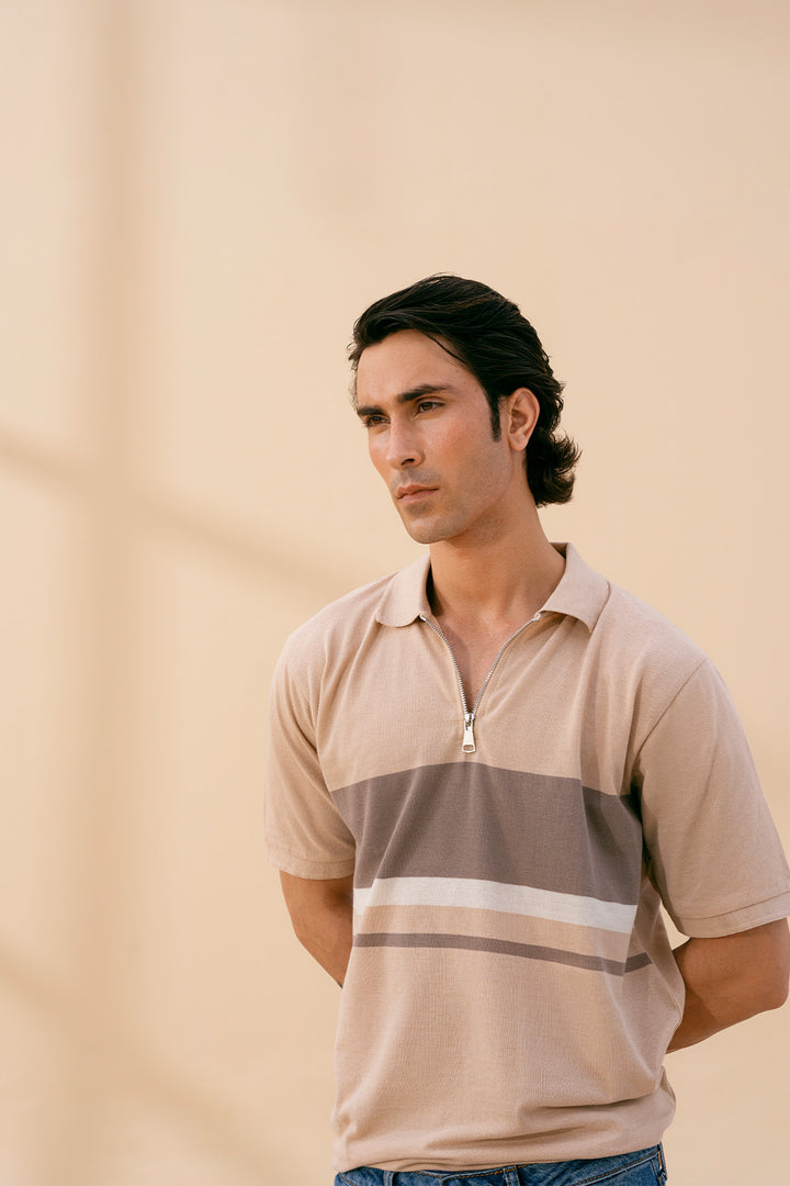 Striped Polo Shirt