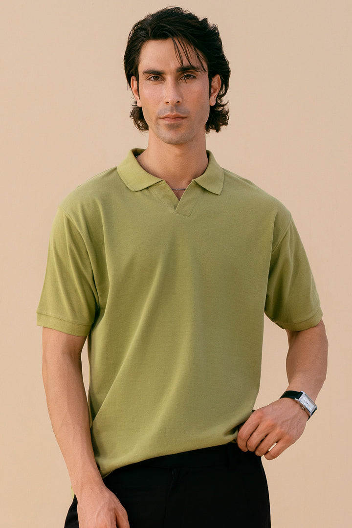 Sage V Neck