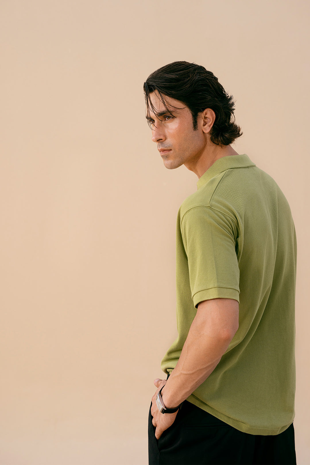 Sage V Neck