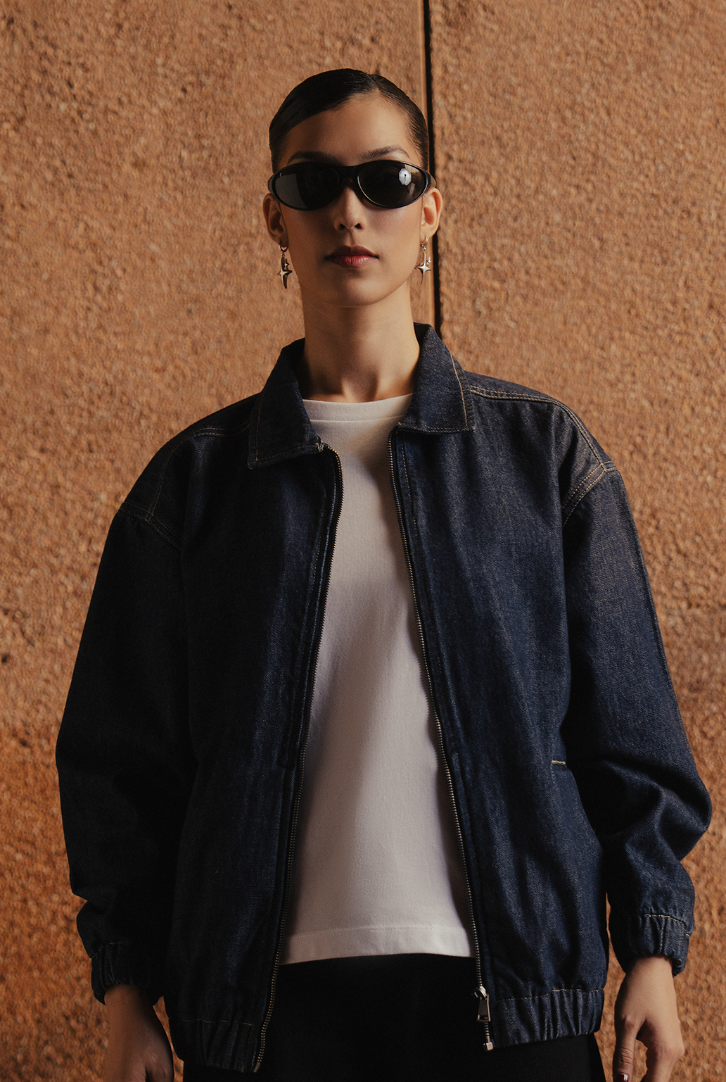 Ladies' Denim Jacket Blue