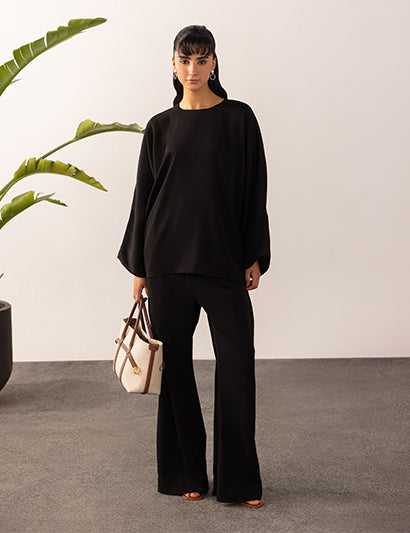 Black Loose Top