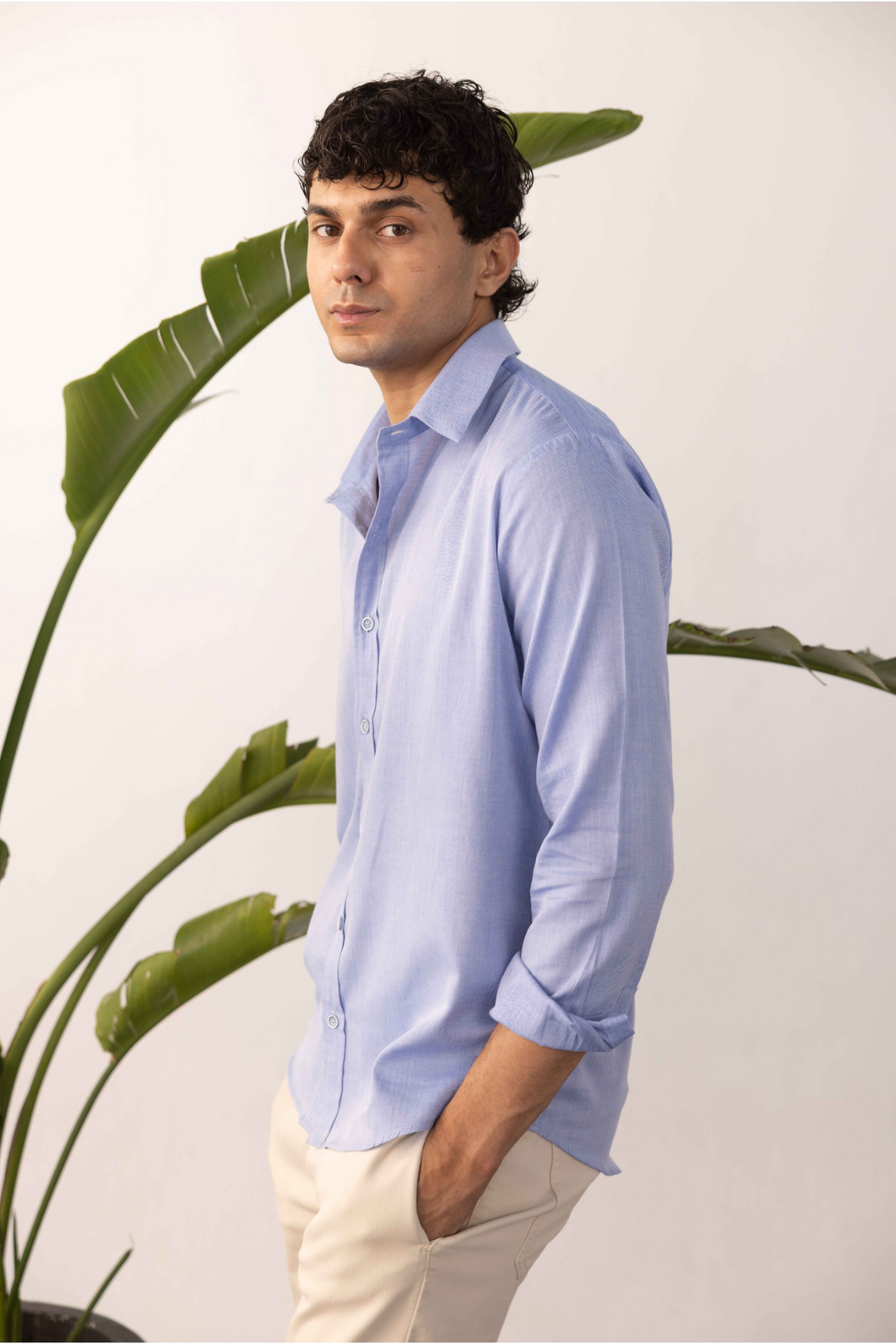 Button down shirt - Light Blue